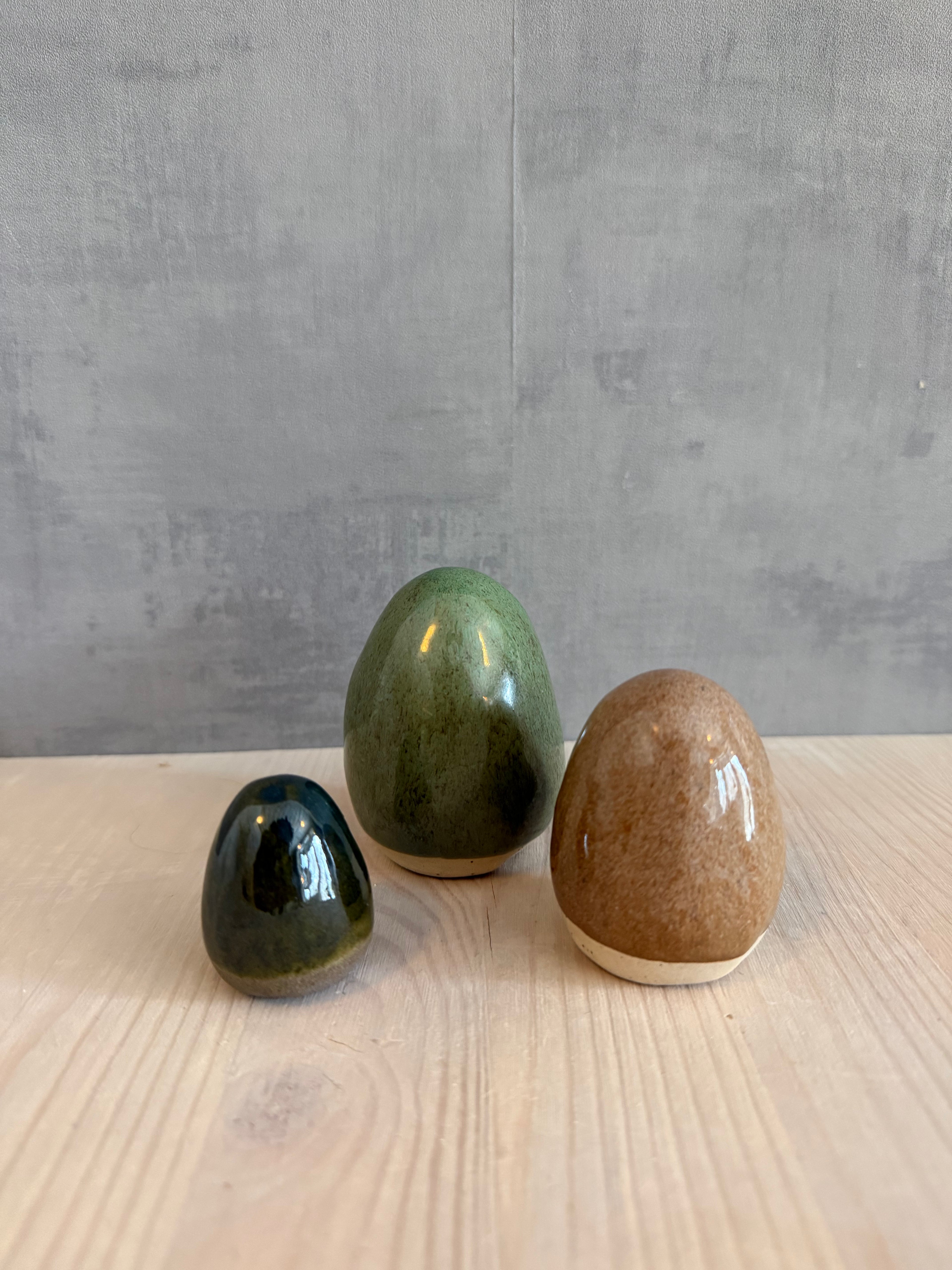 Set om 3 miniägg